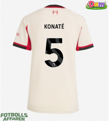 Liverpool Ibrahima Konate #5 Bortatröja Kvinnor 2025-26 Kortärmad